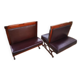 RATP metro bench