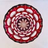 Bohemian crystal vase