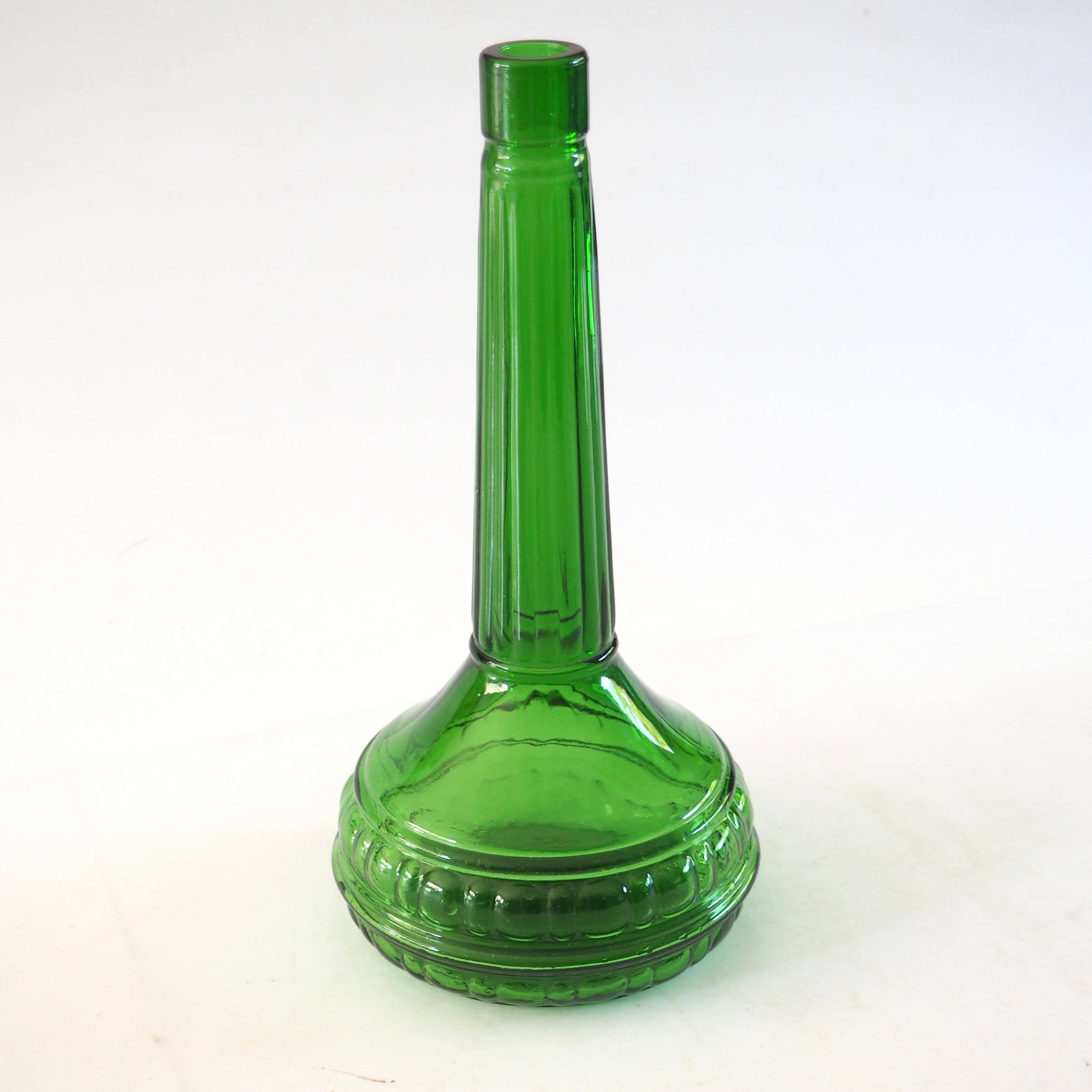 Green soliflore bottle