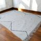 Beni Ourain Berber rug made of Atlas wool, size 1.5/2.5 m.