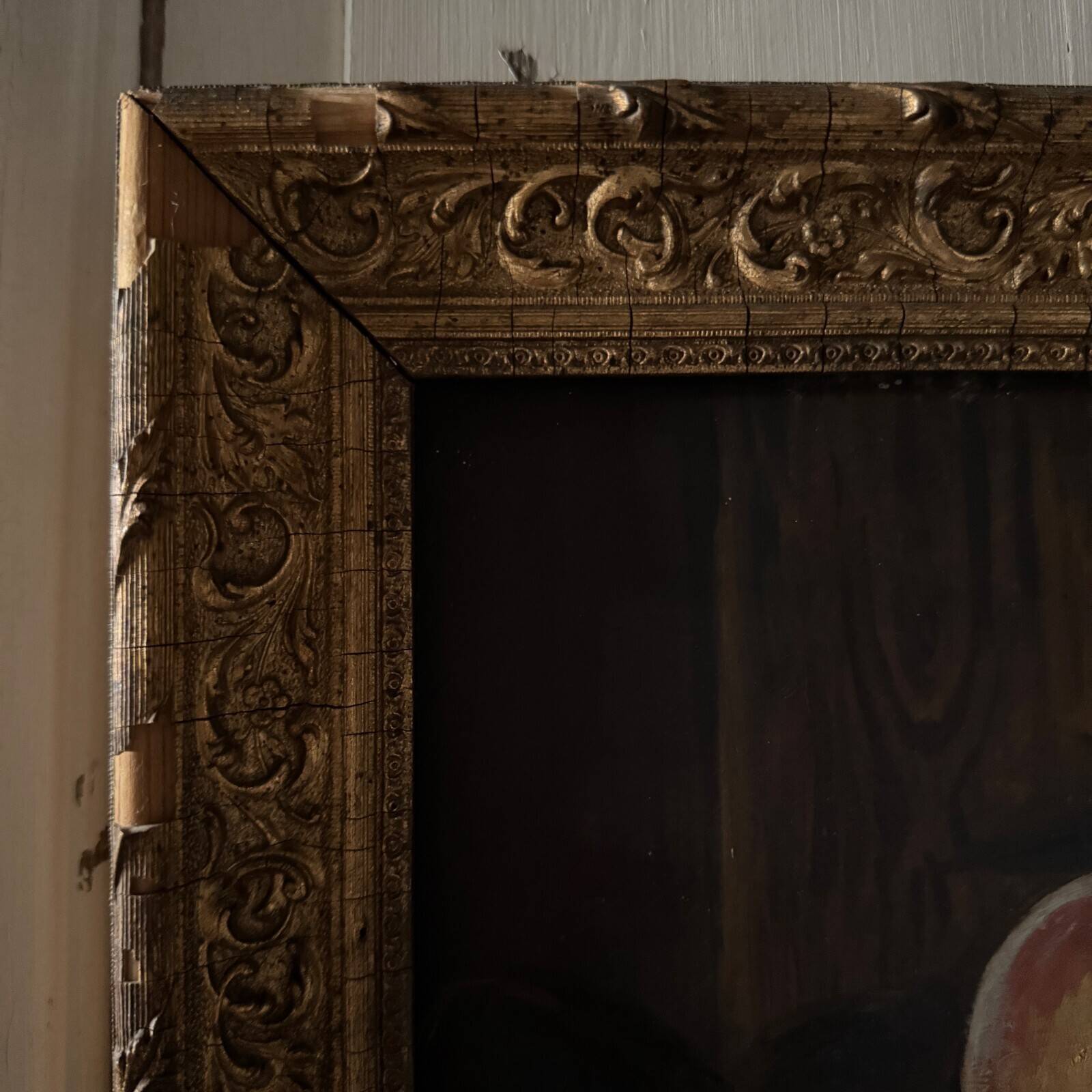 Pair of still lifes, oils on cardboard, fruits, 20th century by L. Gauthier