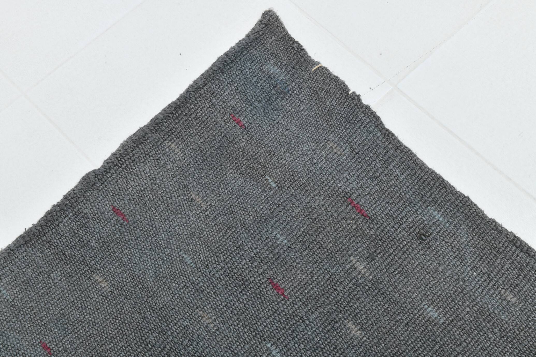 Shades Of Gray Ethnic Kilim Rug, 170x216Cm
