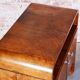 Art Deco Cabinet in Walnut & Veneer, Czech, 1920s