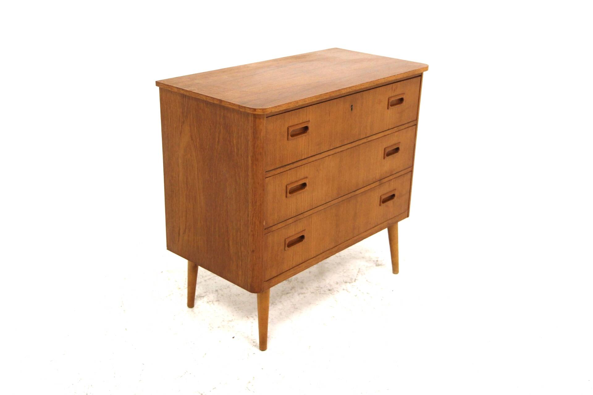 Scandinavian teak chest of drawers, Sweden, 1950