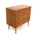 Scandinavian teak chest of drawers, Sweden, 1950