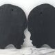 Sculptures profils africains en ébène