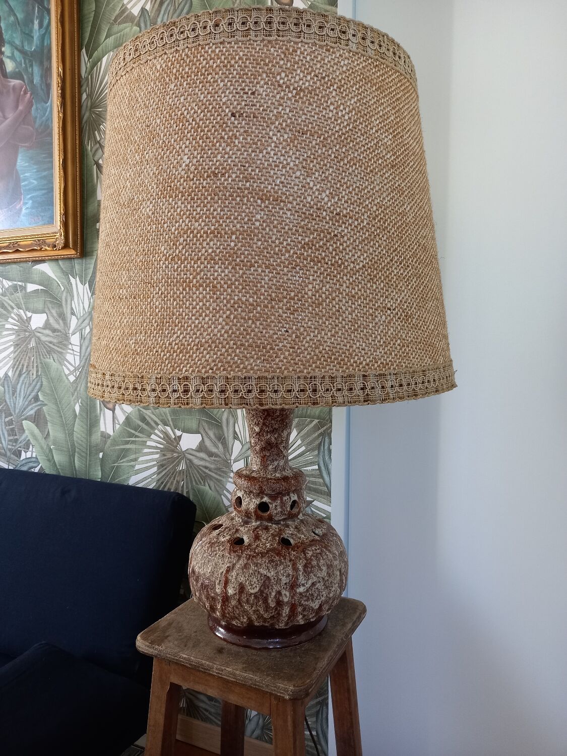Vintage lamp from the 70s FAT LAVA