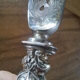 Couverts de service à poissons en argent massif 950°/°°