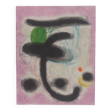 Joan Miró: Portrait of a Woman - Signed Lithograph