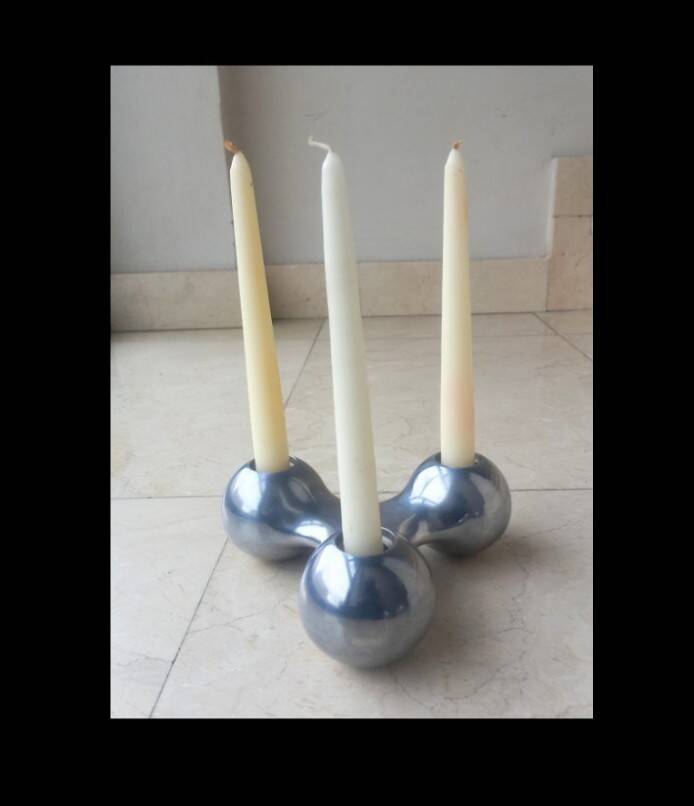 Pair Arne Jacobsen candlesticks