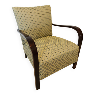 Vintage check armchair