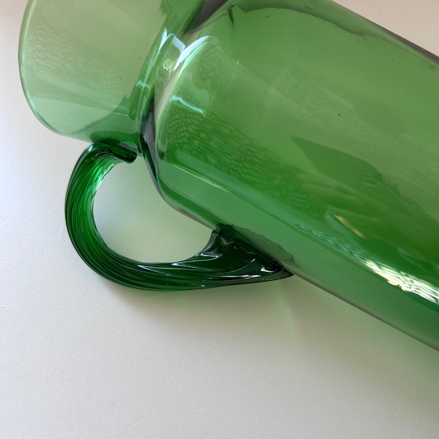 Large jug with twisted handle