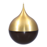 Space age drop-shaped pendant light