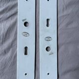 Limoge porcelain cleanliness plate (pair)