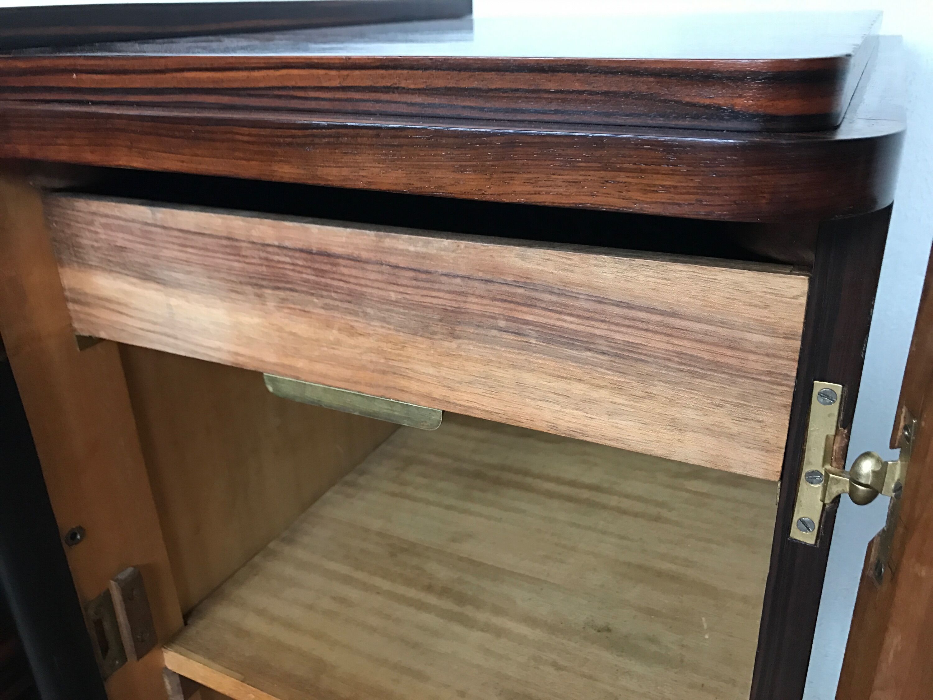 Macassar ebony sideboard 1930s period art deco