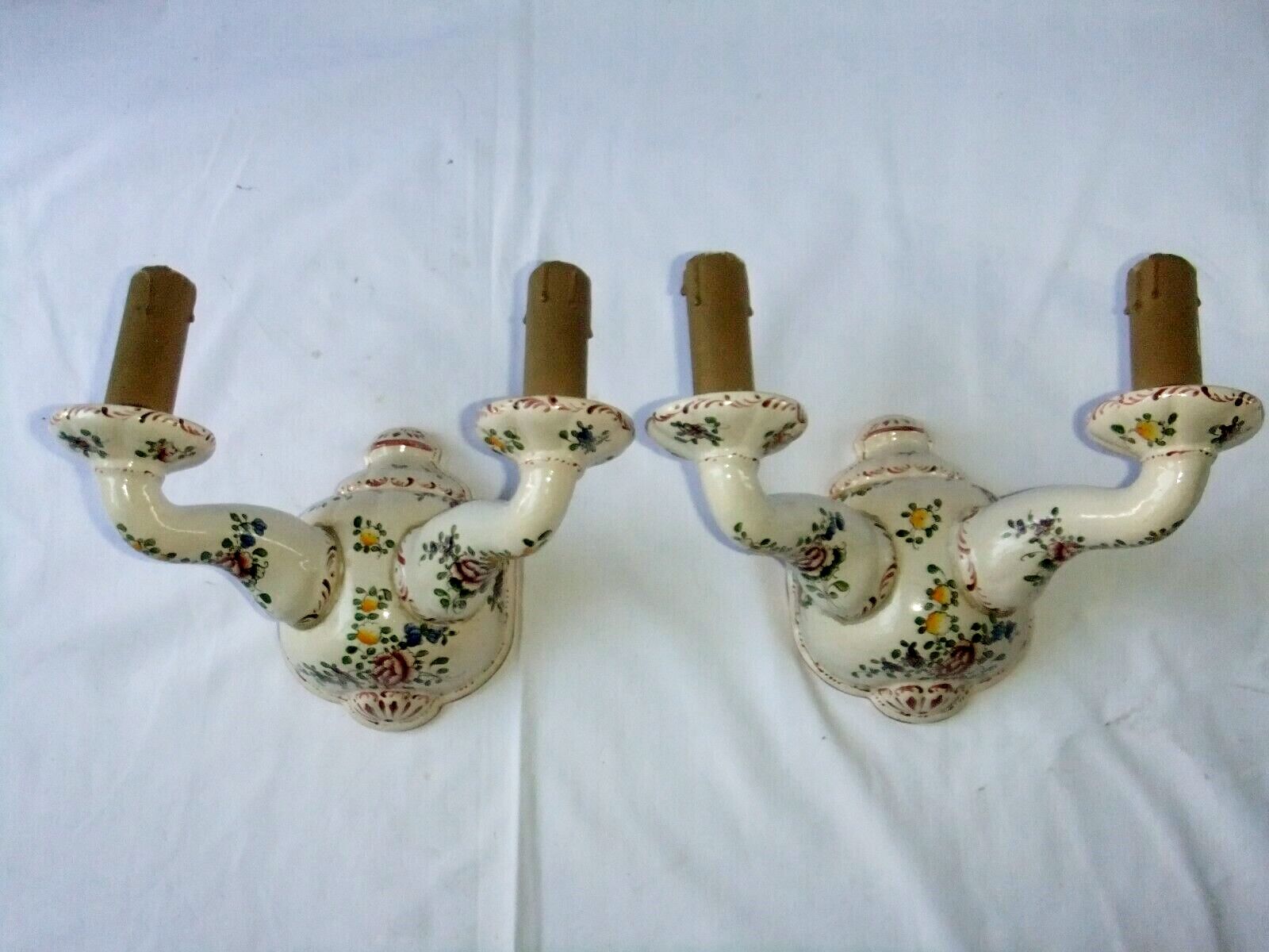 Wall lamps earthenware porcelain