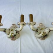 Wall lamps earthenware porcelain