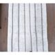 Vintage Turkish Hand-Knotted Wool Cotton White Kilim Runner Rug 76x239
