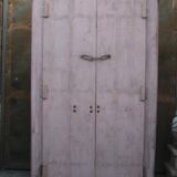 Indian door in old teak