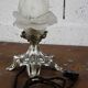 Art deco lamp their in glass paste