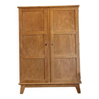 Vintage wardrobe with compass feet