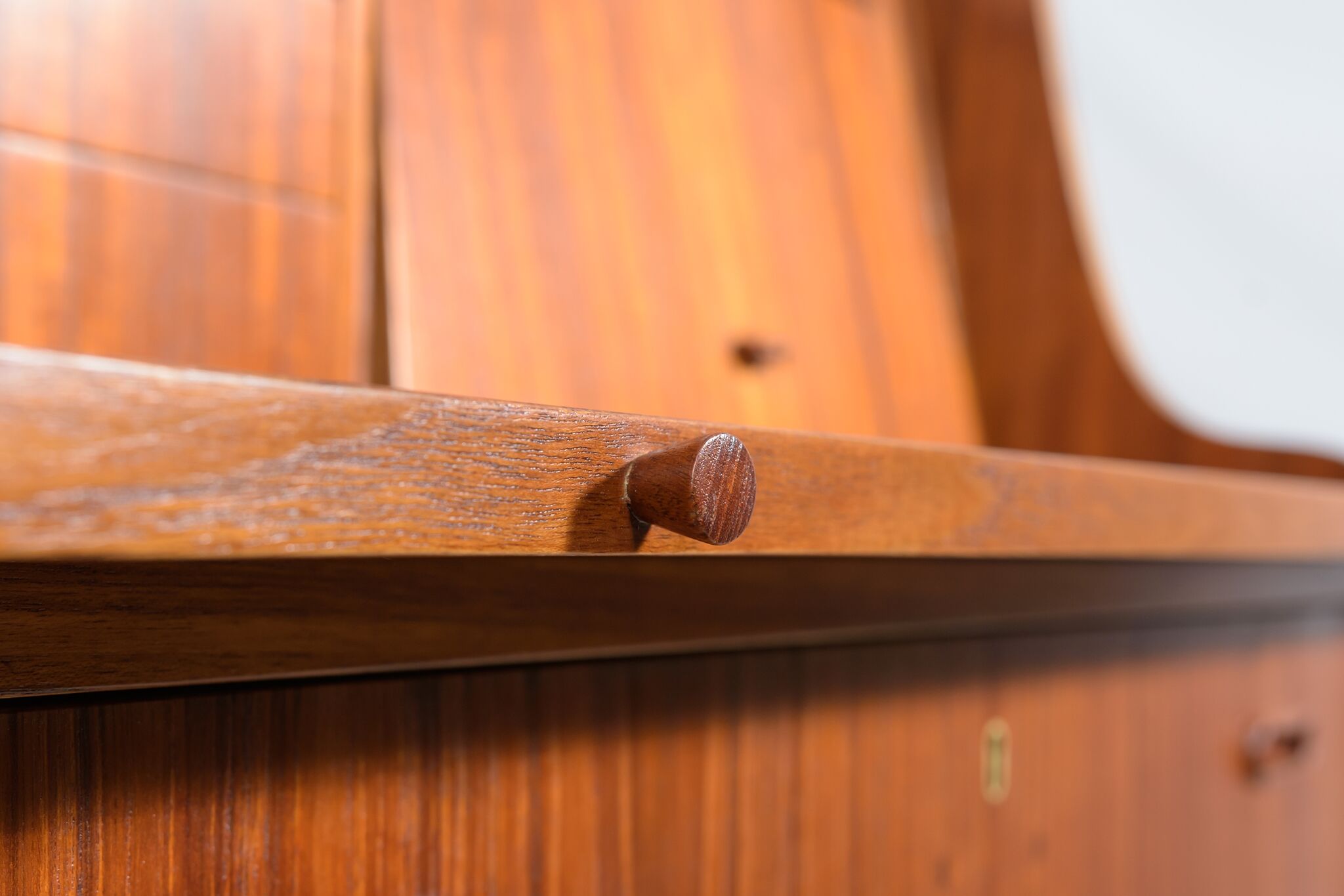 Mid-century teak dresser with dressing table, 1960s