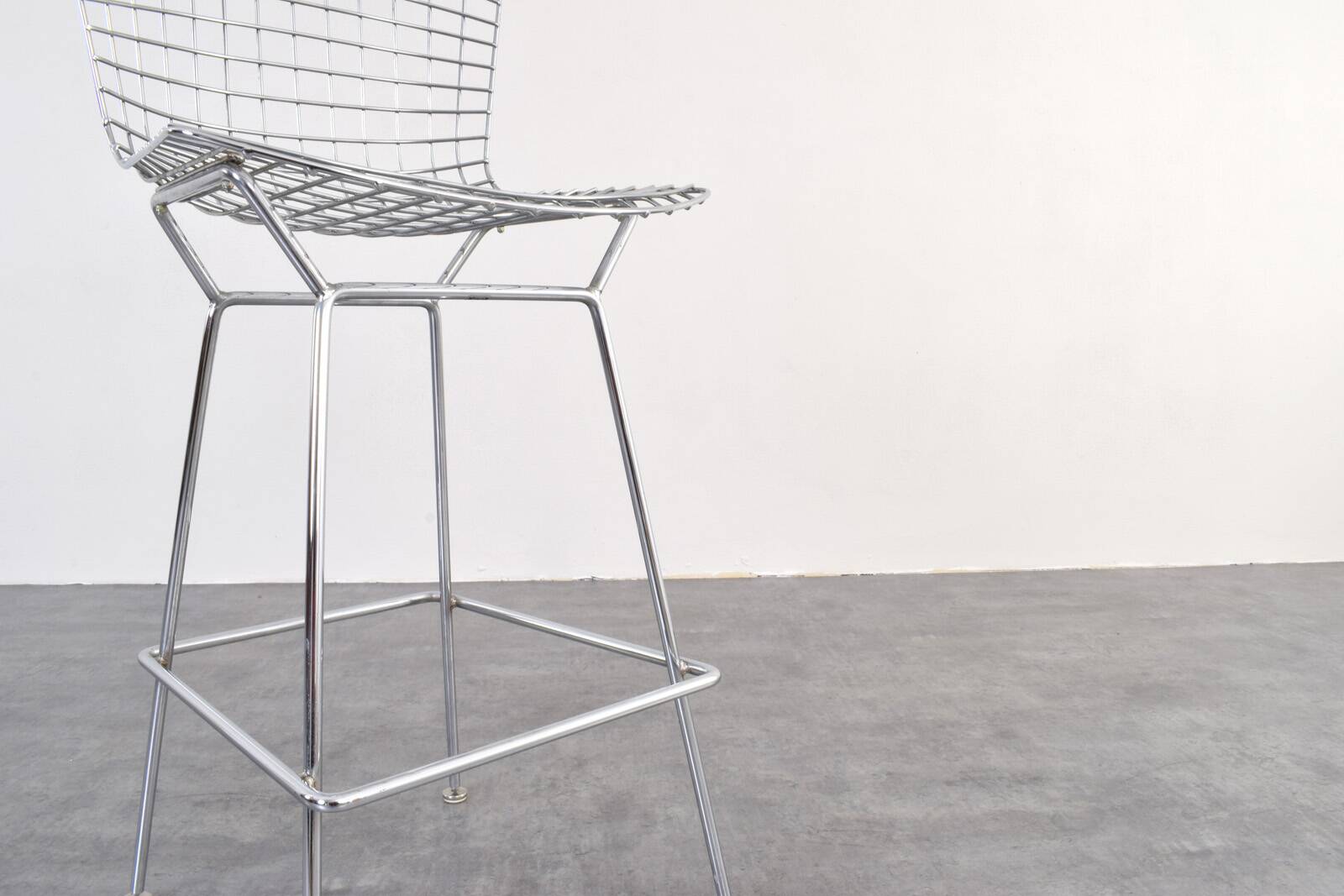 Tabourets de bar vintage conçus par Harry Bertoia pour Knoll International, années 1970, ensemble de