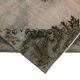 Handmade Hi-Low Pile Turkish 1980s 217 cm x 313 cm Grey Rug