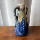 Small handmade stoneware vase