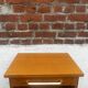 Vintage wooden bedside table / side table with tapered legs.