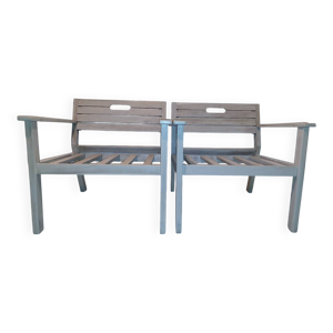 02 fauteuils bain de