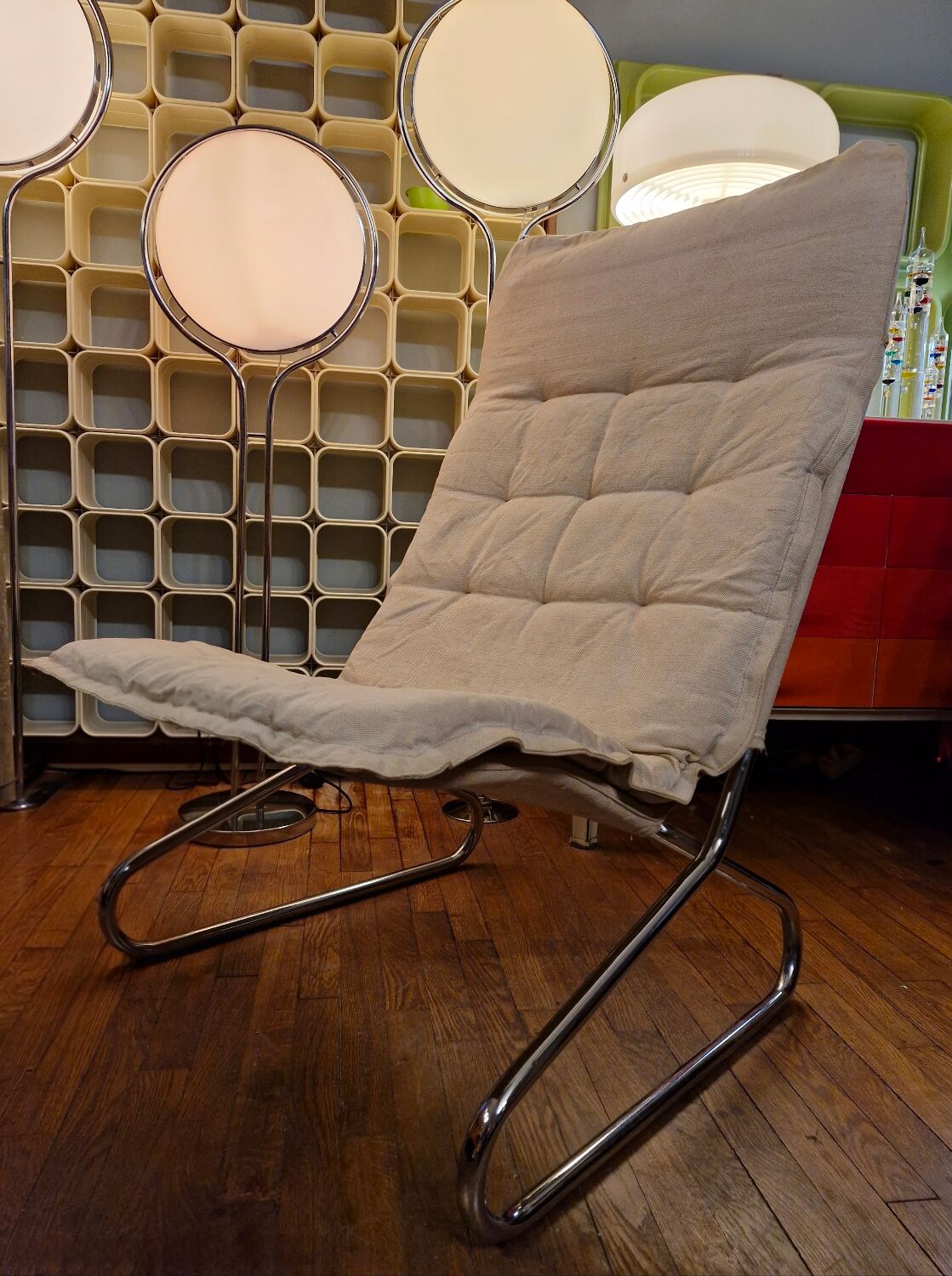 Rare loung chair ikea 1973 "gemet" jan dranger & johan huldt