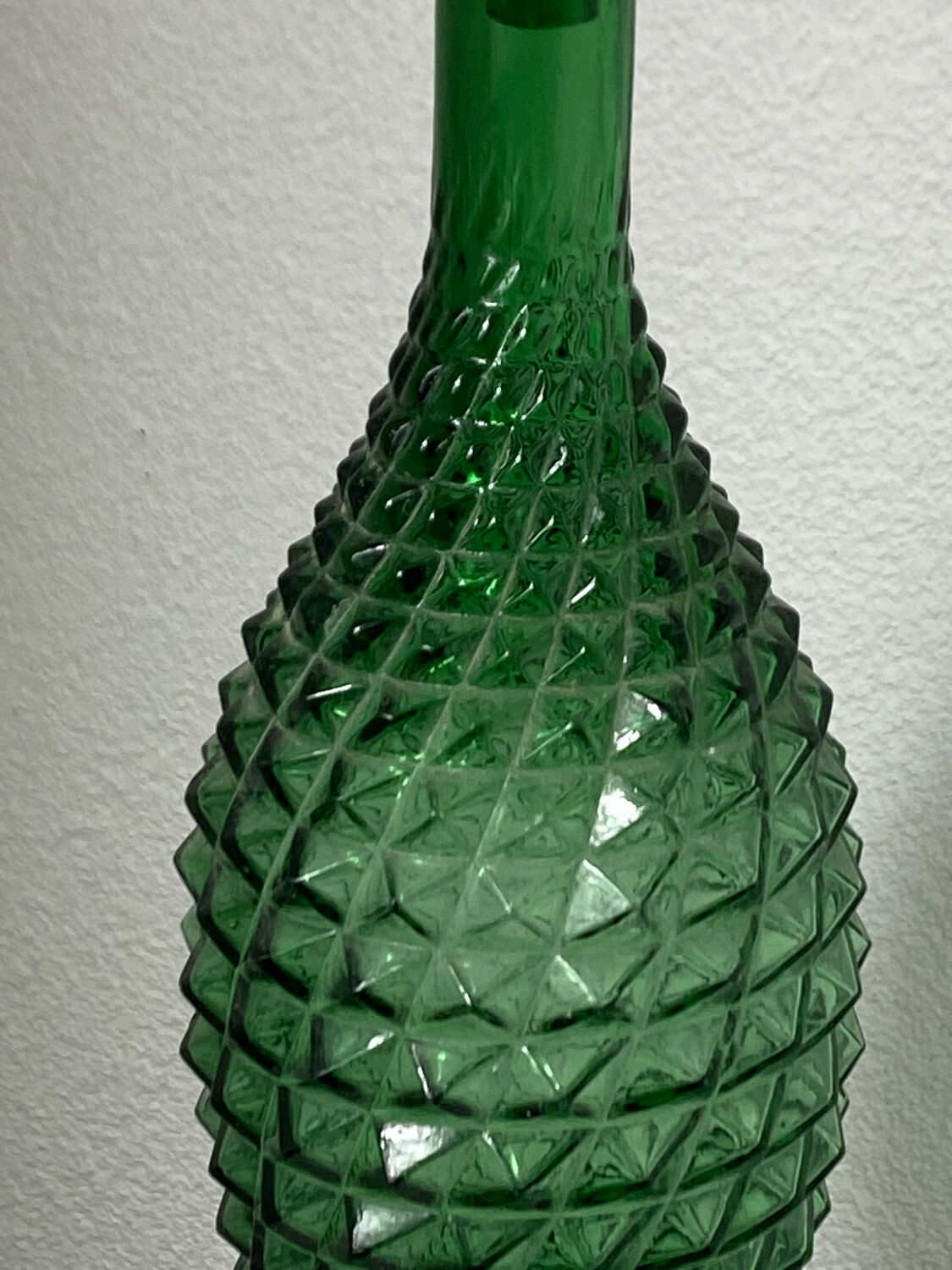 Vintage Empoli Glass Carafe