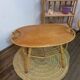 Rattan coffee table