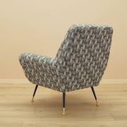 Lounge armchair, Italian design, 1970s, made in Italy
