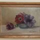 Petit tableau nature morte fleurs