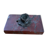 Marble and bronze paper press