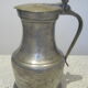 19th century wine pitcher carafe with lid