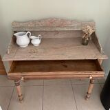 Pink marble dressing table
