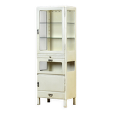 Wooden medical cabinet from the 1930s