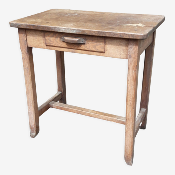 Table bureau ancienne en bois massif