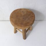 small teak stool