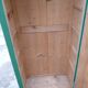 Cabinet 1 door in old fir green patina