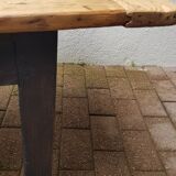Rustic farm table with a drawer  30