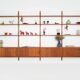 Teak modular shelving by Kjell Riise, Norway, 1960s