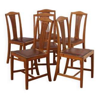Set of 6 Chippendale Dining Chairs