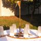 Chandelier glass metal and brass globe golden 6 lights 50-60