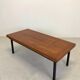A beech vintage coffee table