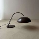 Hala desk lamp model 144 Busquet bronze brown 1950s