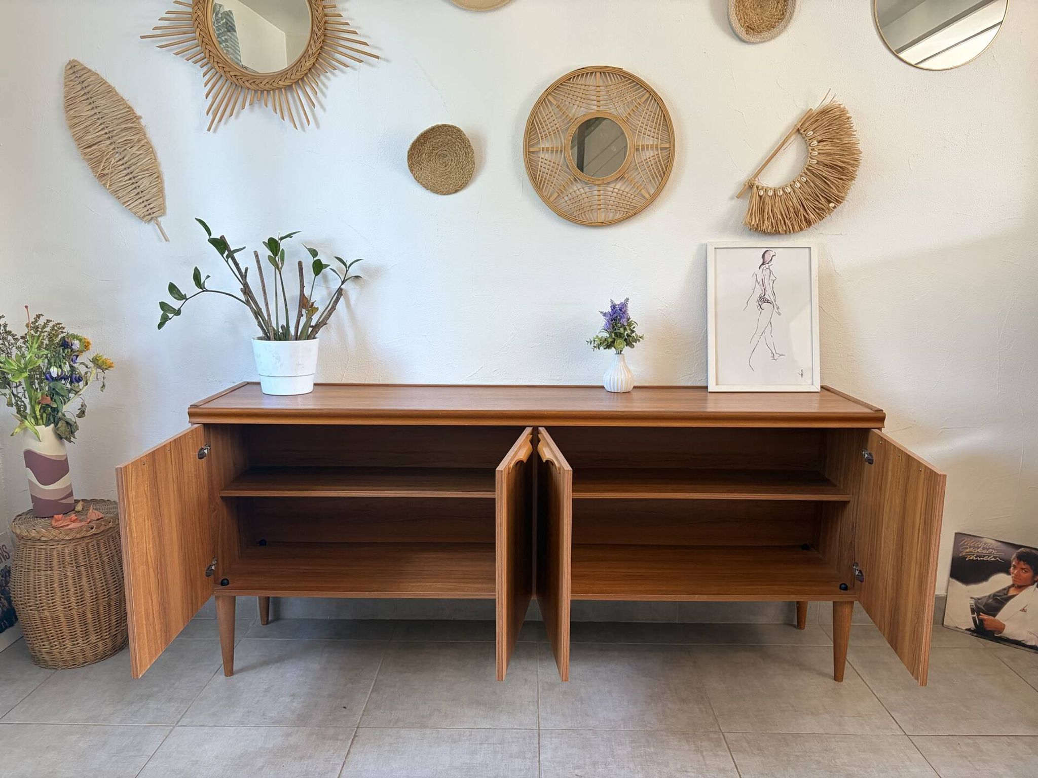 Enfilade vintage des années 90
